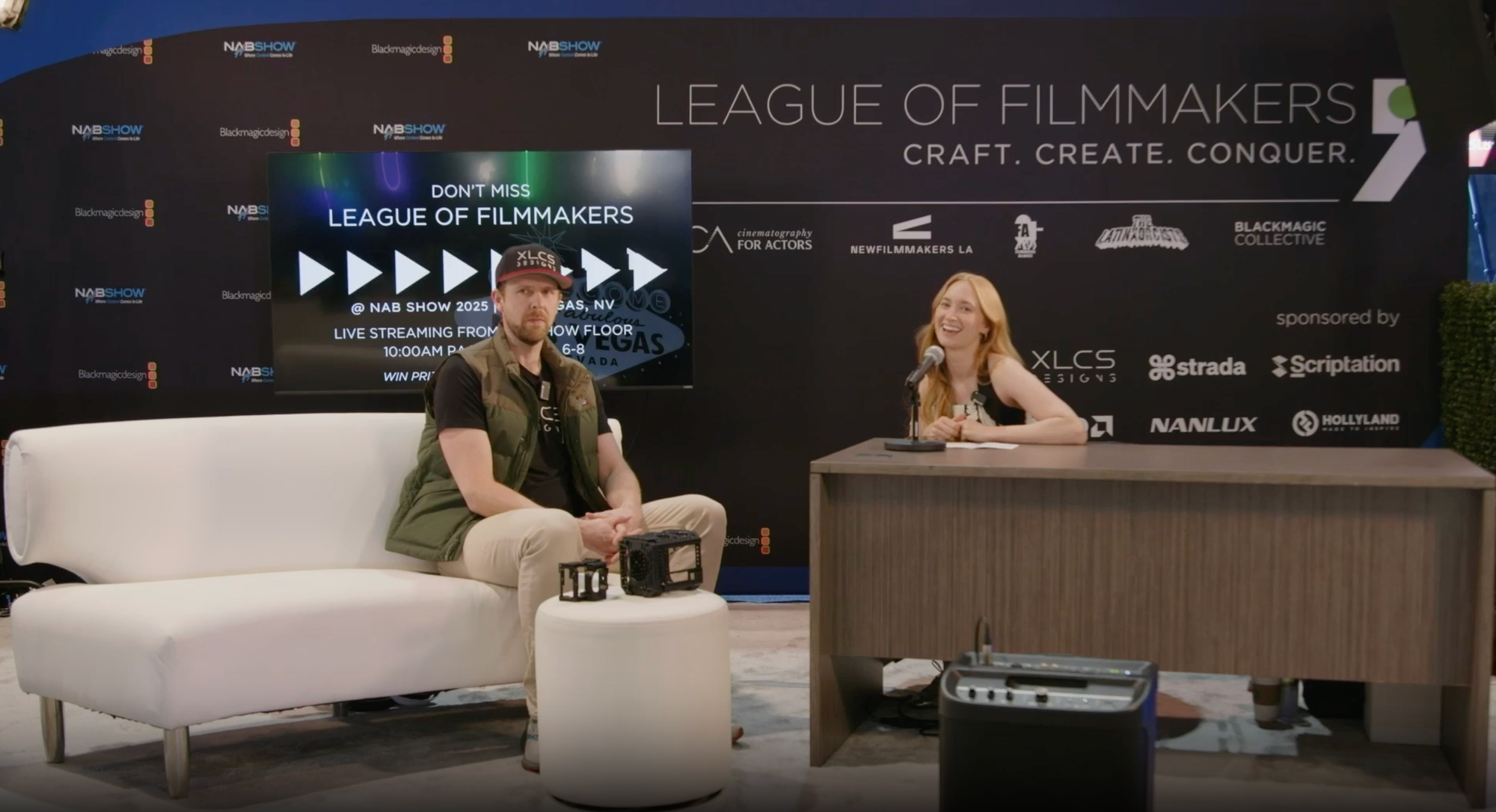 Will von Tagen, Founder of XLCS at NAB 2025