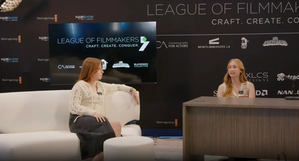 Founders of Cinematography for Actors (CFA), Haeleigh Royall and Indeana Underhill