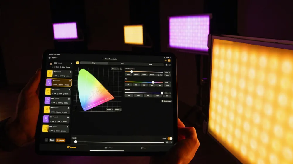 CreamSource Launches Slyyd App to Simplify Pro Lighting Control